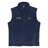 AMS Logo Columbia fleece vest