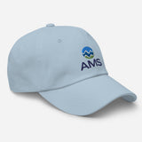 Twill Cap - Embroidered AMS Logo (light colors)