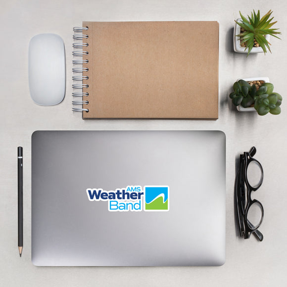 Weather Band Logo Sticker