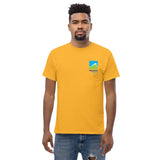 Classic tee with Summer Heat info