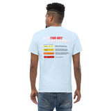 Classic tee with Summer Heat info