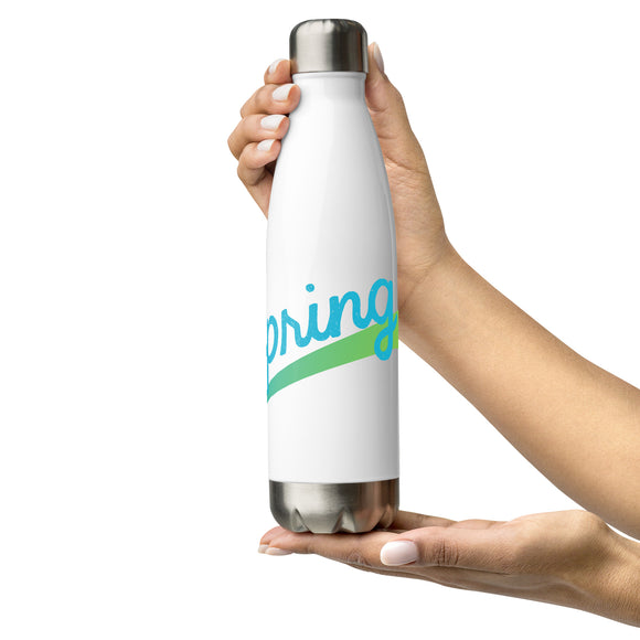 SPRING Stainless Steel Water Bottle